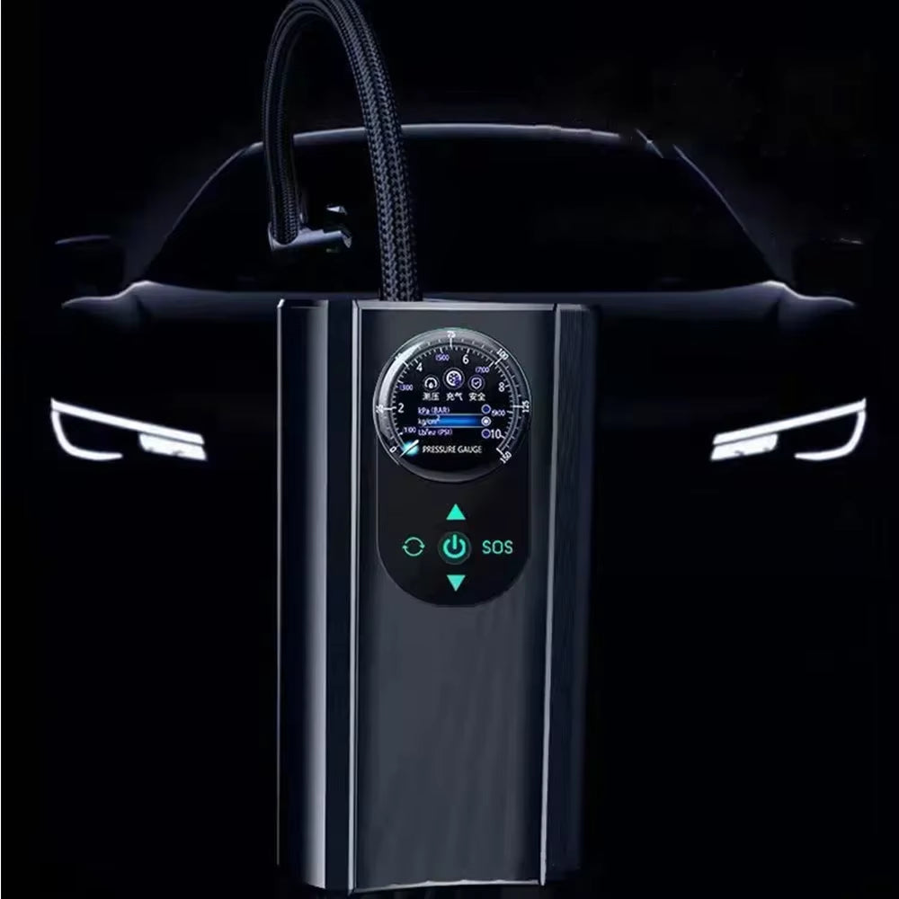 Multi-Purpose Tire Inflator for Car & Bike