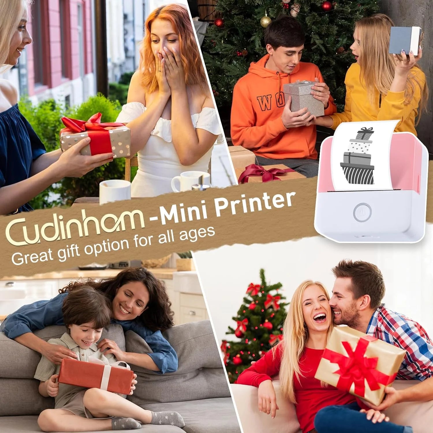 Inkless Sticker Printer for Kids