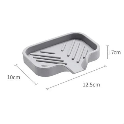 Sink Tray with Drainage Soap Box Japanese Style Bathroom Bathroom Kitchen Drain Pad Storage Tray Creative Soap Box