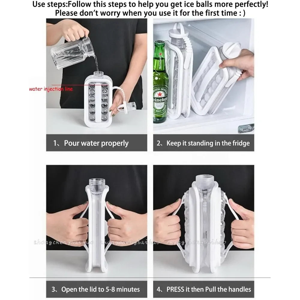 Portable Ice Ball Mold Maker