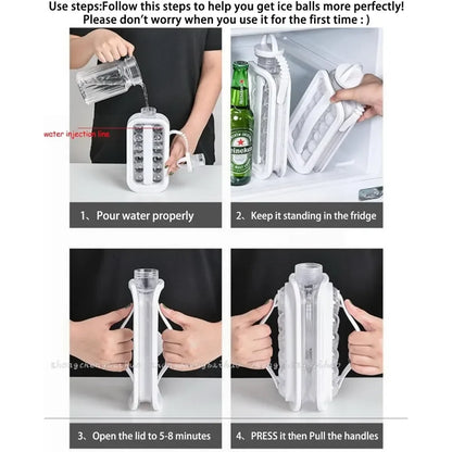 Portable Ice Ball Mold Maker