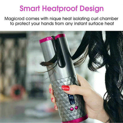Cordless Automatic Wireless Hair Curler