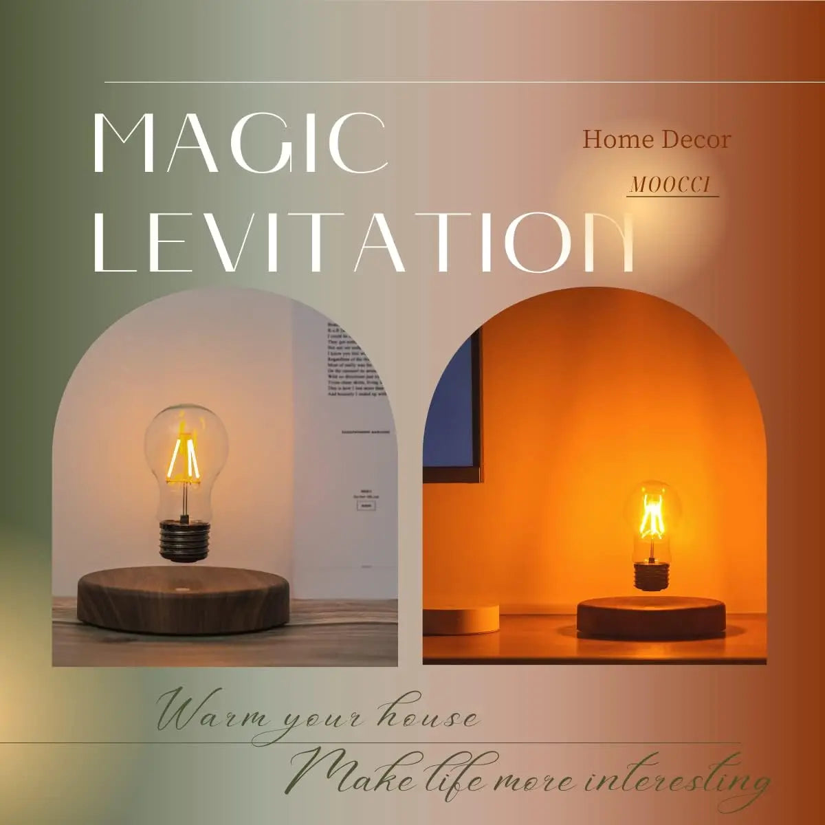 Magnetic Floating LED Desk Lamp