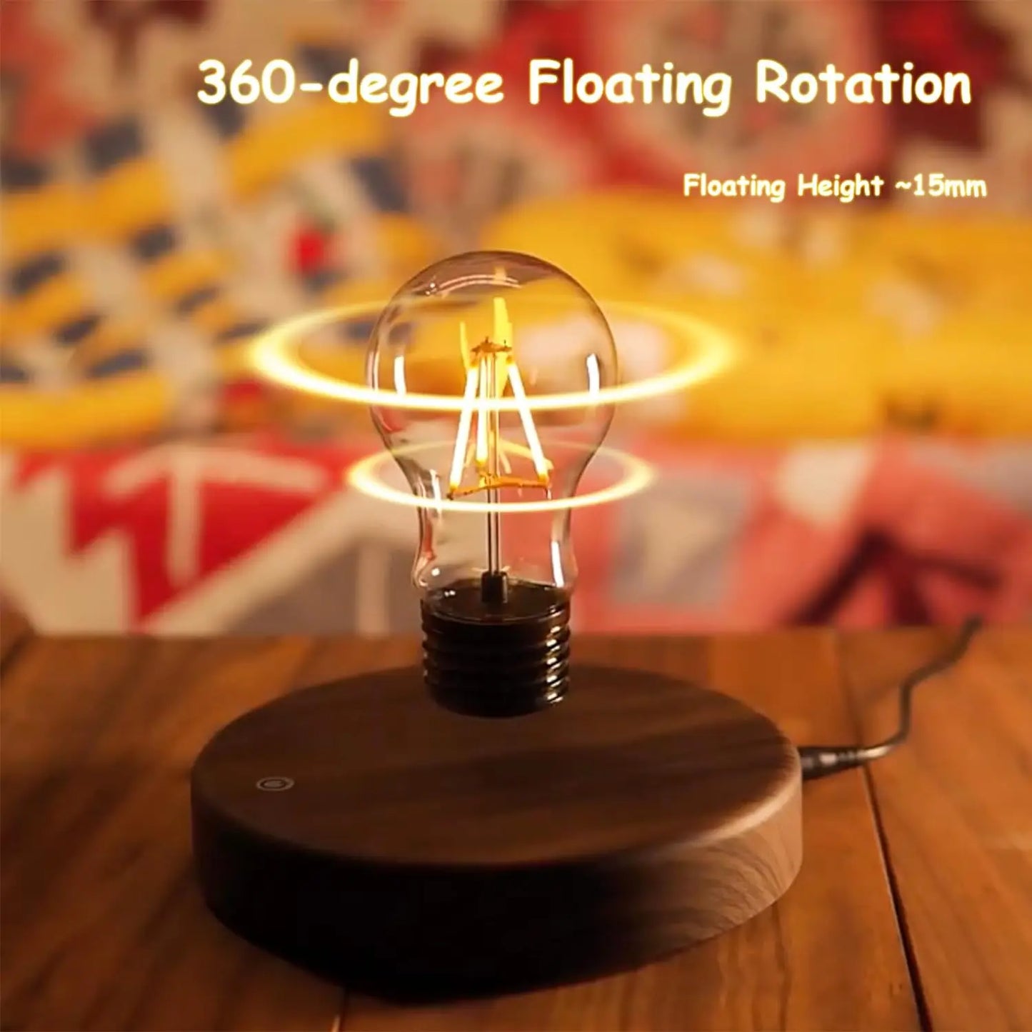 Magnetic Floating LED Desk Lamp