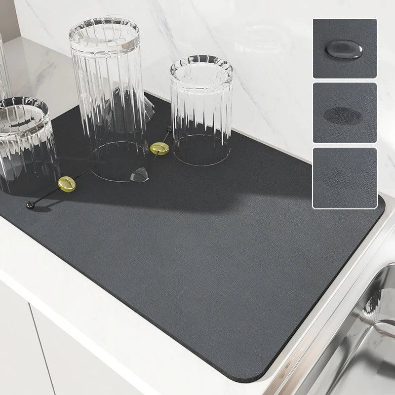 Super Absorbent Quick Drying Mat for Kitchen