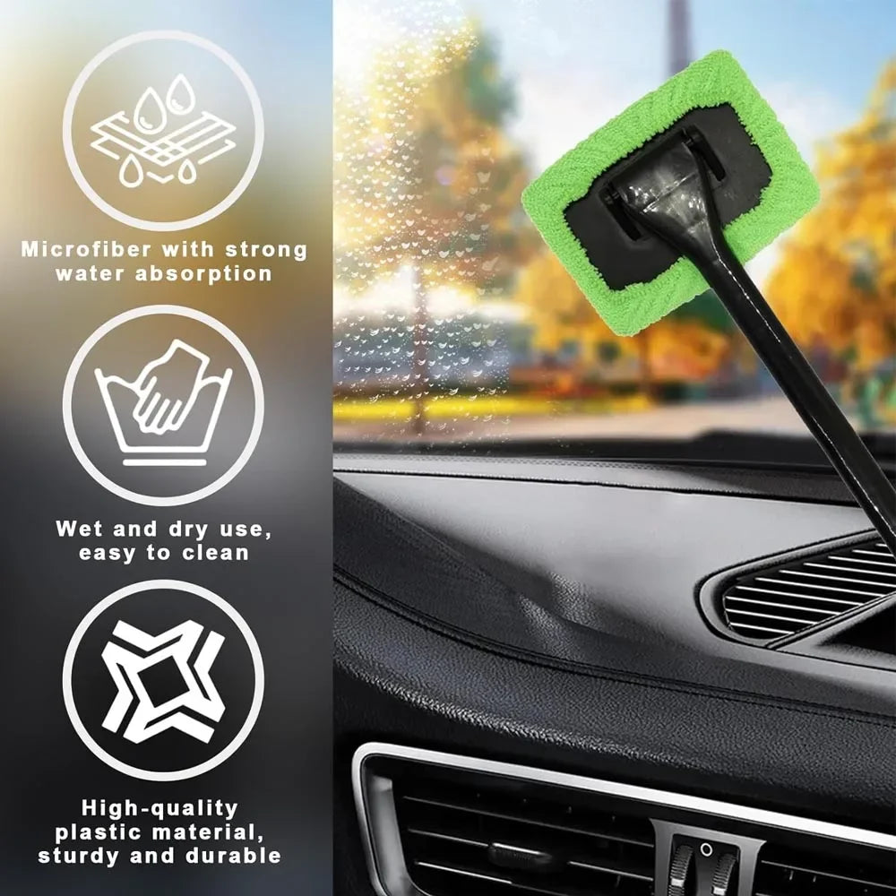 Car window cleaner brush