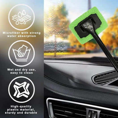 Car window cleaner brush