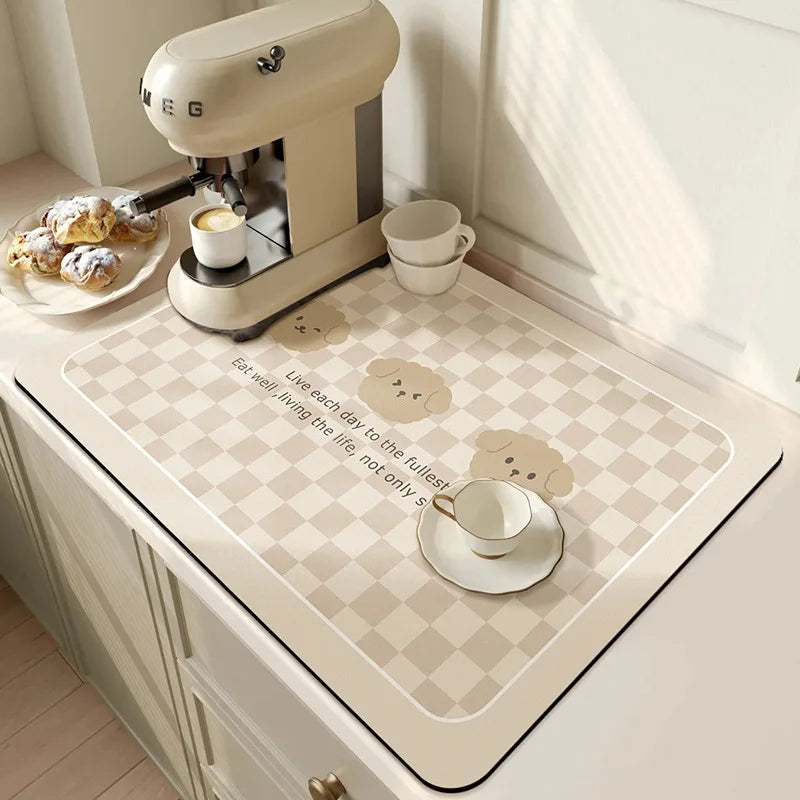 Super Absorbent Quick Drying Mat for Kitchen