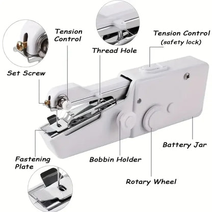 Mini Handheld Portable Sewing Machine