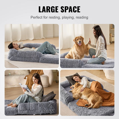 VEVOR Human Size Dog Bed – Large