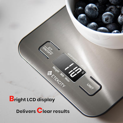 Digital Food Scale for Kitchen Use