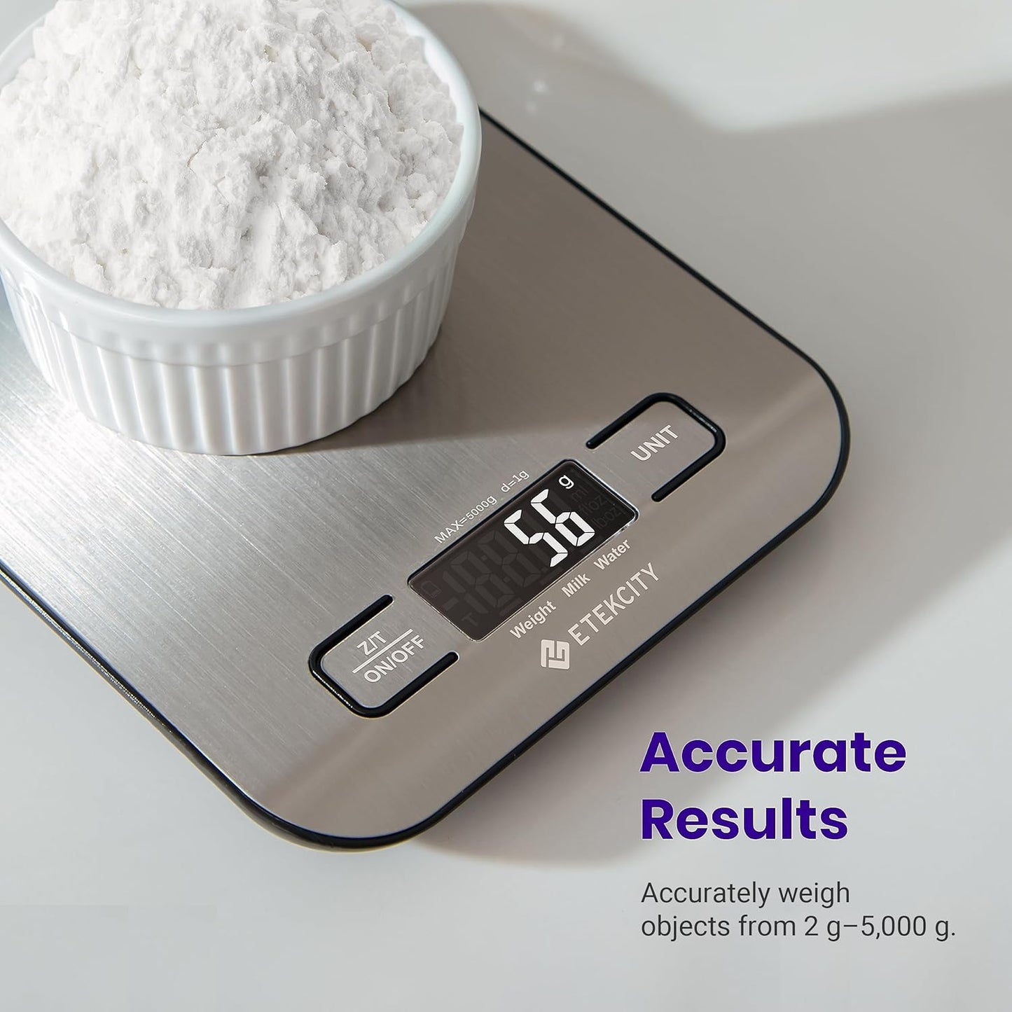 Digital Food Scale for Kitchen Use