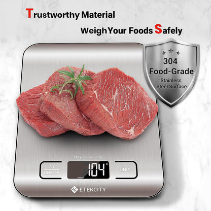 Digital Food Scale for Kitchen Use
