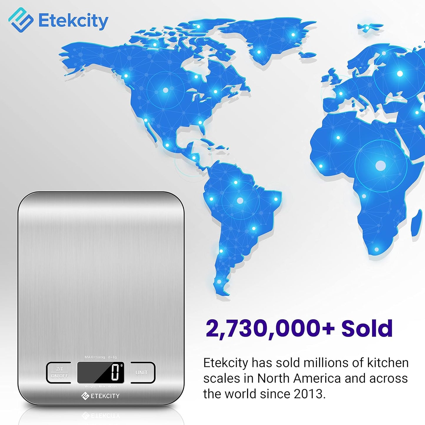 Digital Food Scale for Kitchen Use