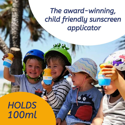 Refillable Sunscreen Applicator with Sponge Roll