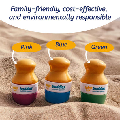 Refillable Sunscreen Applicator with Sponge Roll