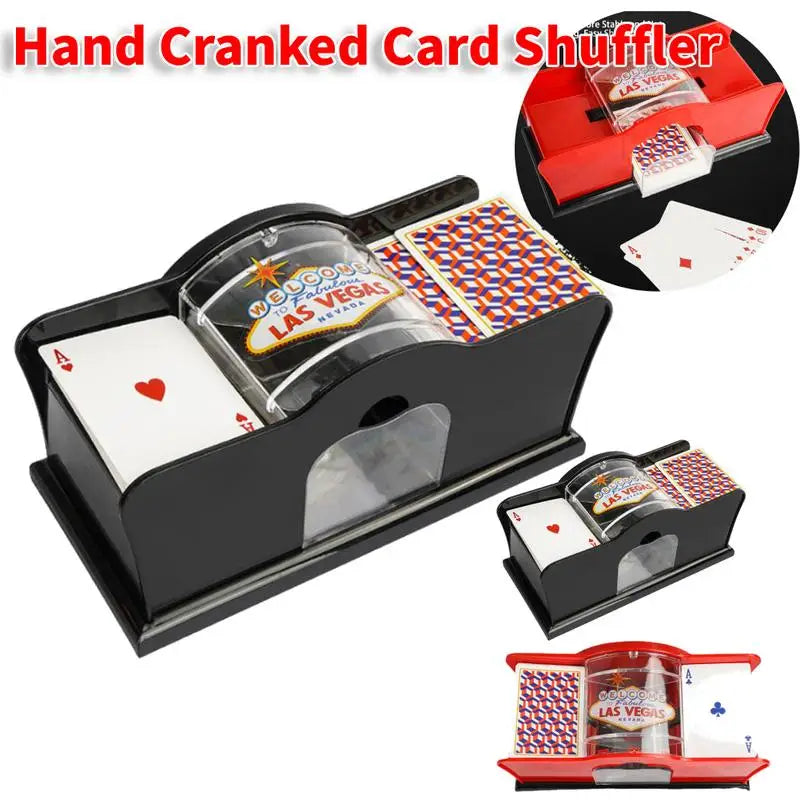 Durable 2-Deck Card Shuffler