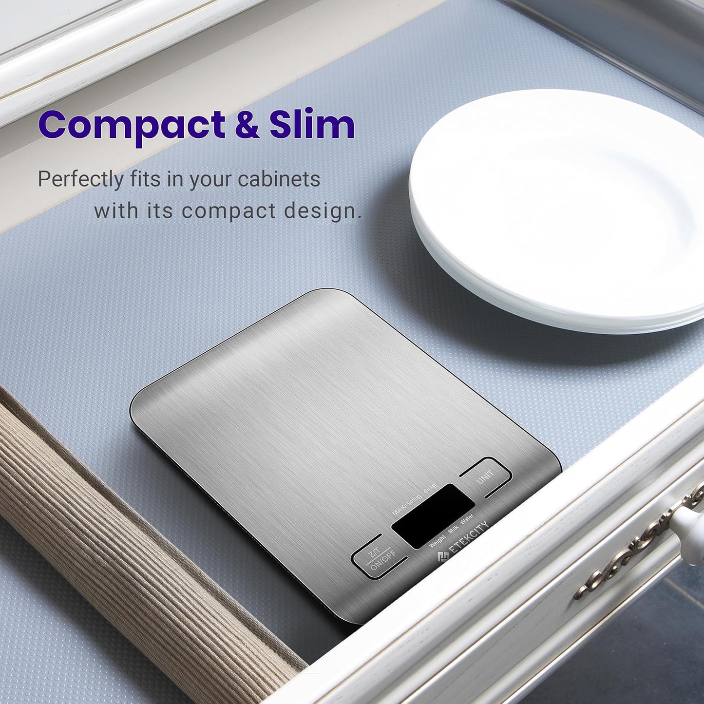 Digital Food Scale for Kitchen Use
