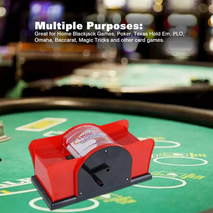 Durable 2-Deck Card Shuffler