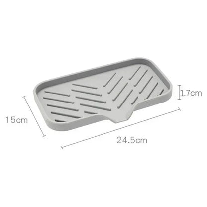 Sink Tray with Drainage Soap Box Japanese Style Bathroom Bathroom Kitchen Drain Pad Storage Tray Creative Soap Box