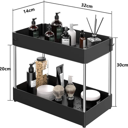 2-Tier Under Sink Storage Organizer