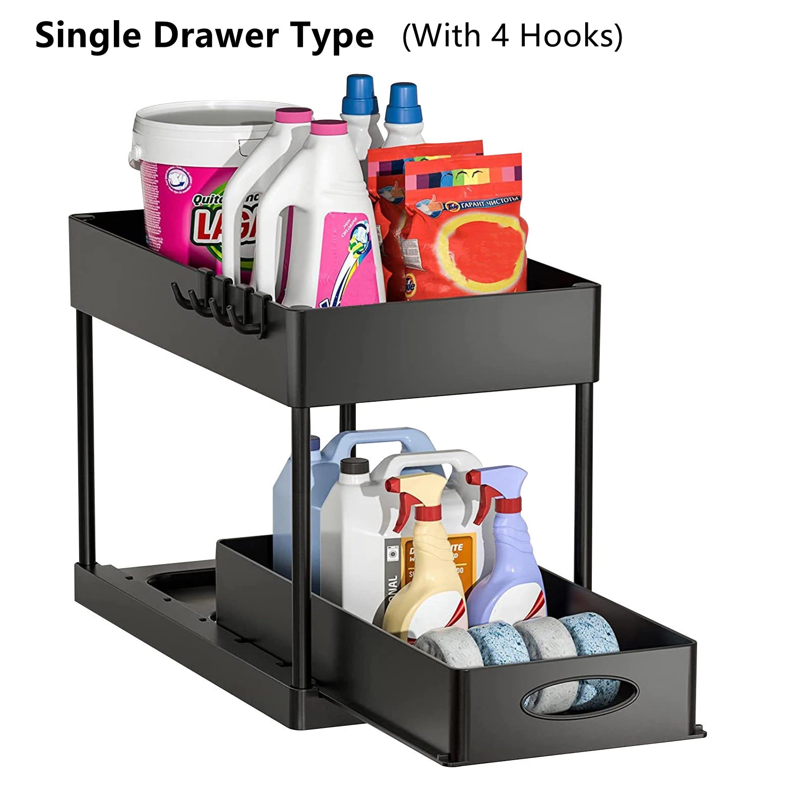 2-Tier Under Sink Storage Organizer