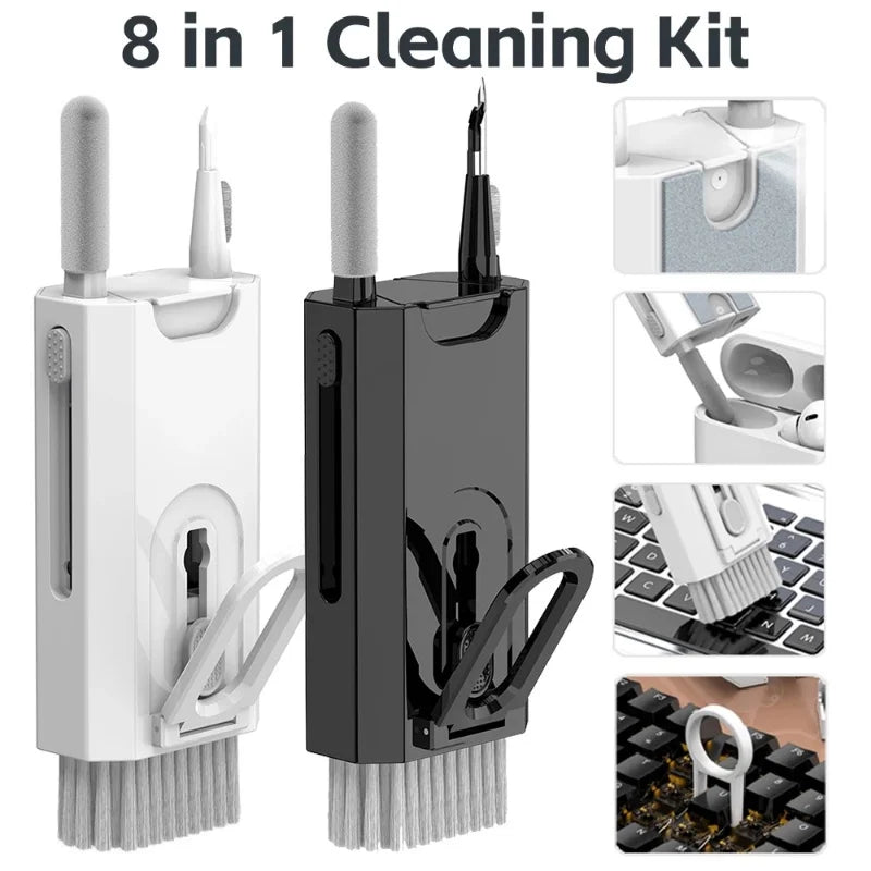 8-in-1 Electronics Cleaning Brush Kit