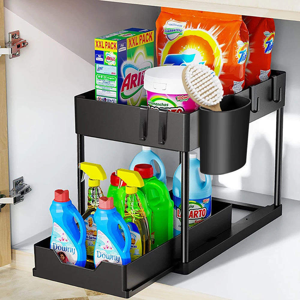 2-Tier Under Sink Storage Organizer