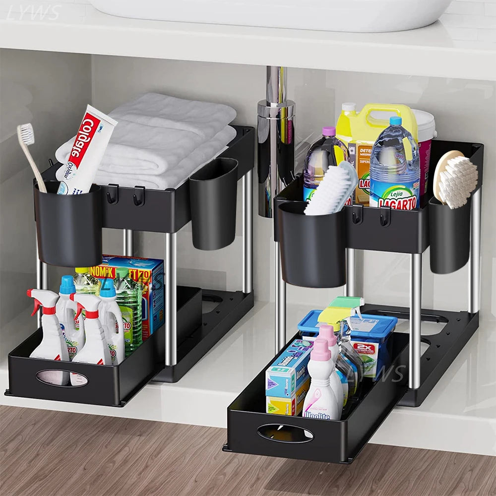 2-Tier Under Sink Storage Organizer