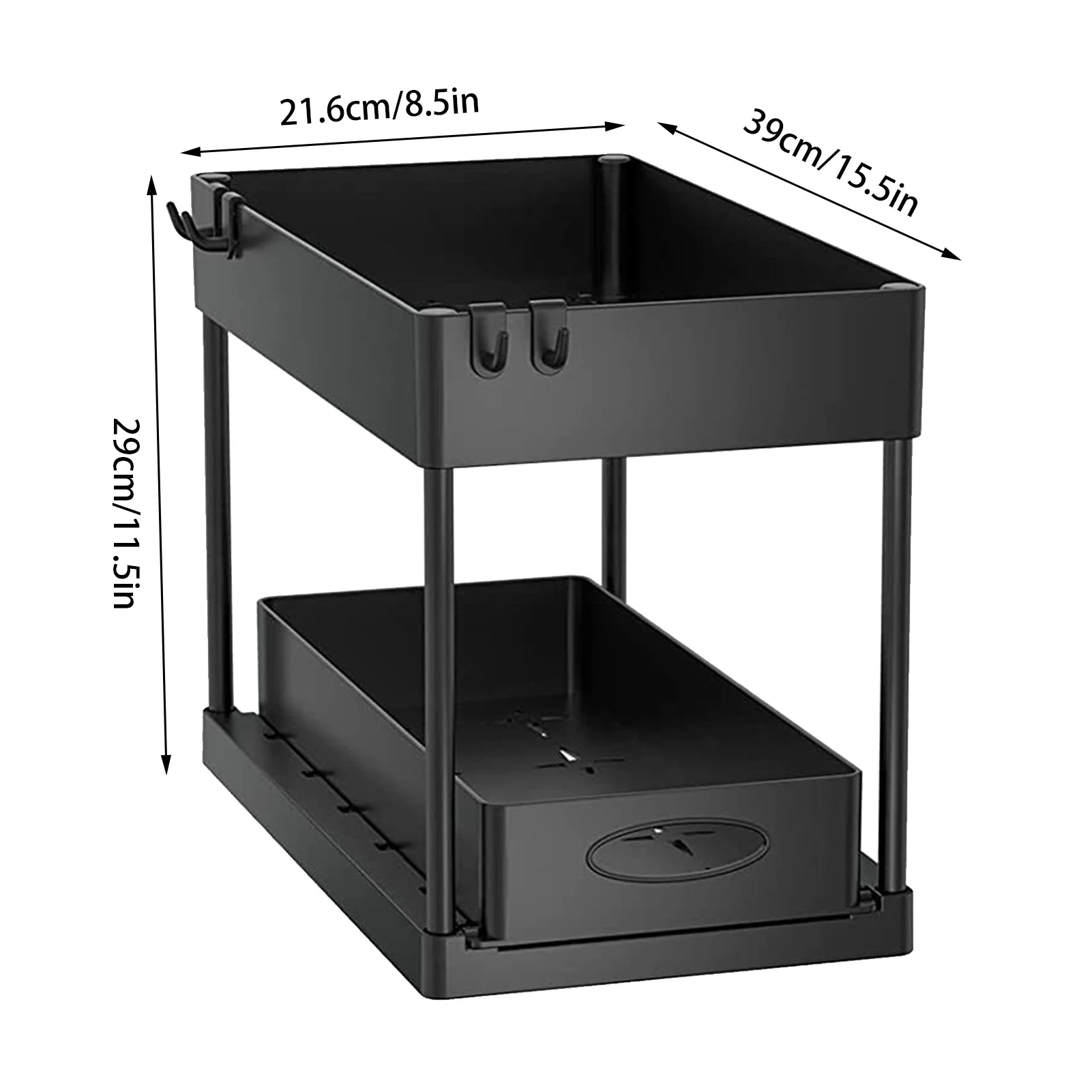 2-Tier Under Sink Storage Organizer