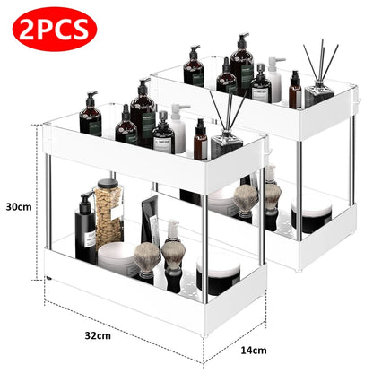 2-Tier Under Sink Storage Organizer