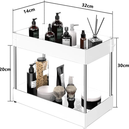 2-Tier Under Sink Storage Organizer