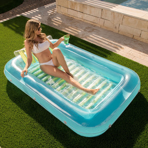 Inflatable Tanning Pool Lounge Float