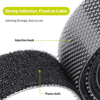Reusable Cable Organizer Tape Roll
