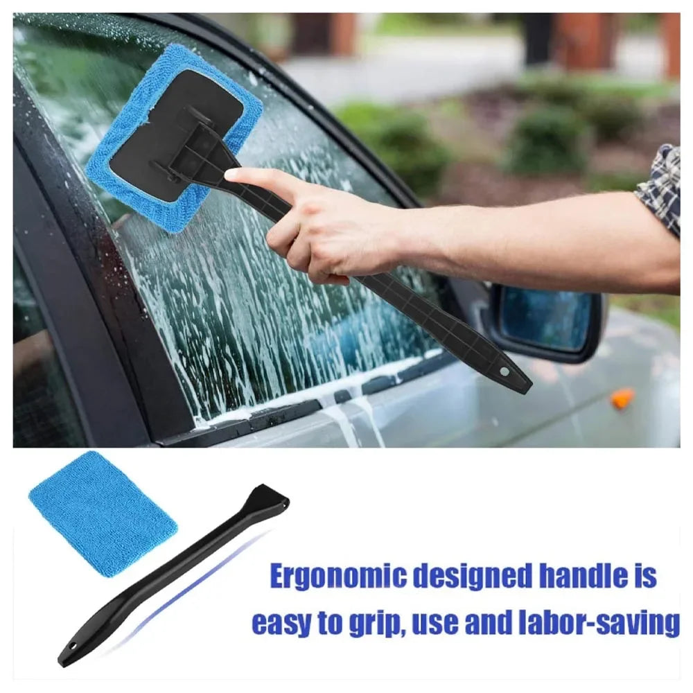 Car window cleaner brush