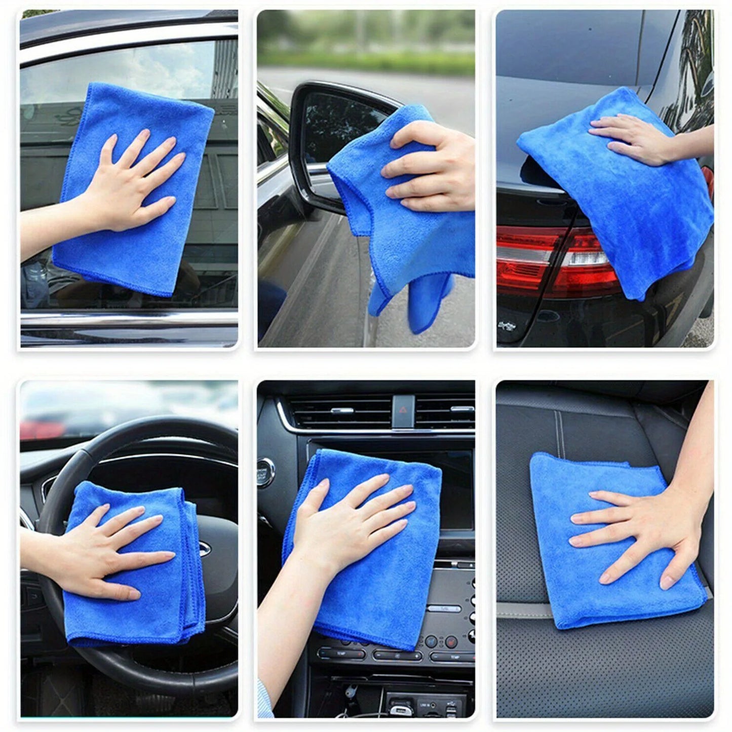 Microfiber Carwash Towel Set