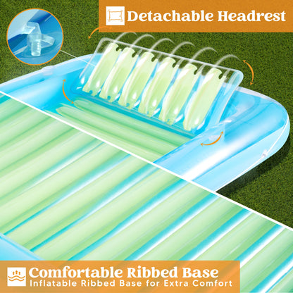 Inflatable Tanning Pool Lounge Float
