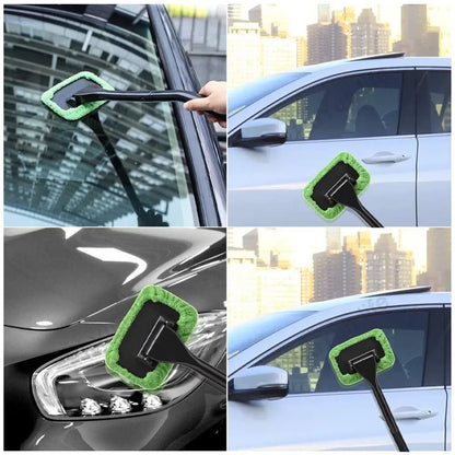 Car window cleaner brush