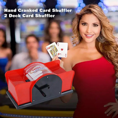 Durable 2-Deck Card Shuffler