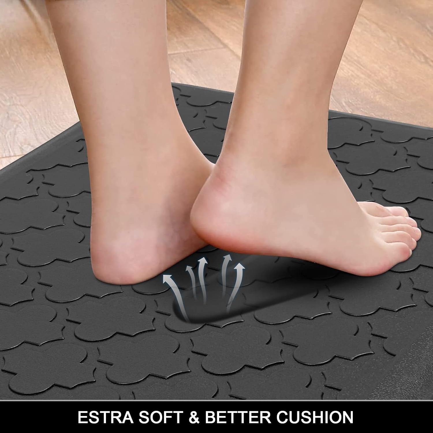 Anti-Fatigue Cushioned Kitchen Floor Mat