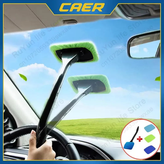 Car window cleaner brush