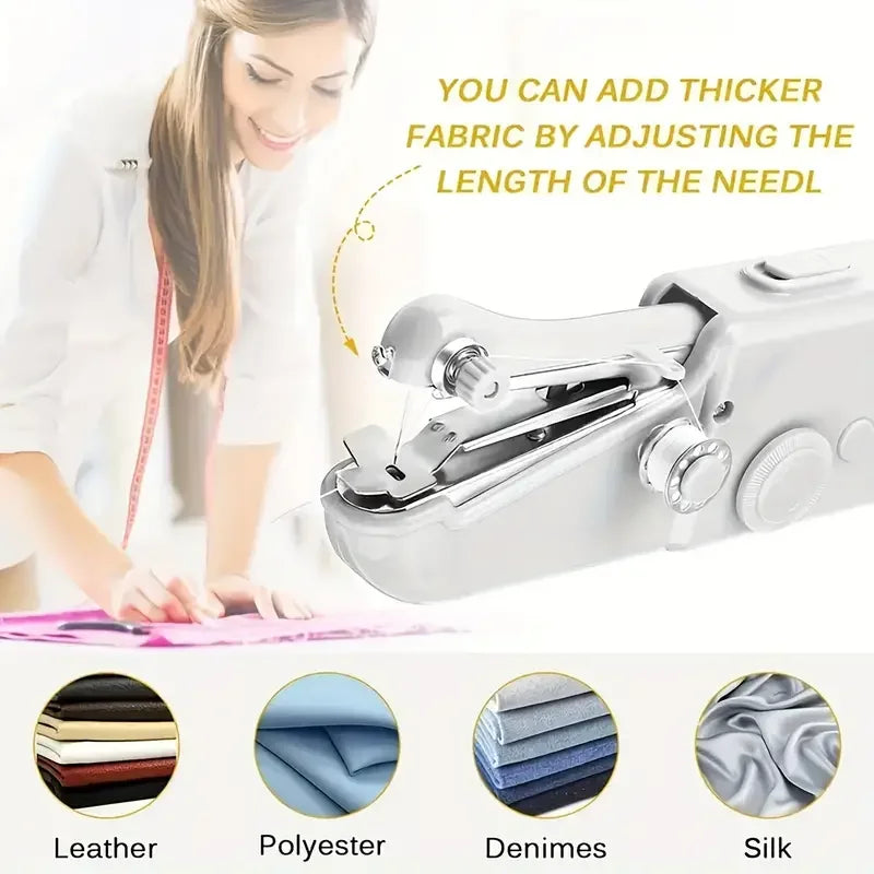 Mini Handheld Portable Sewing Machine